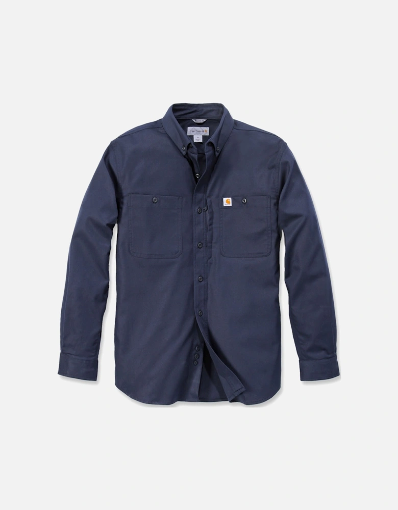 Carhartt Mens Rugged Prof Long Sleeve Button Work Shirt