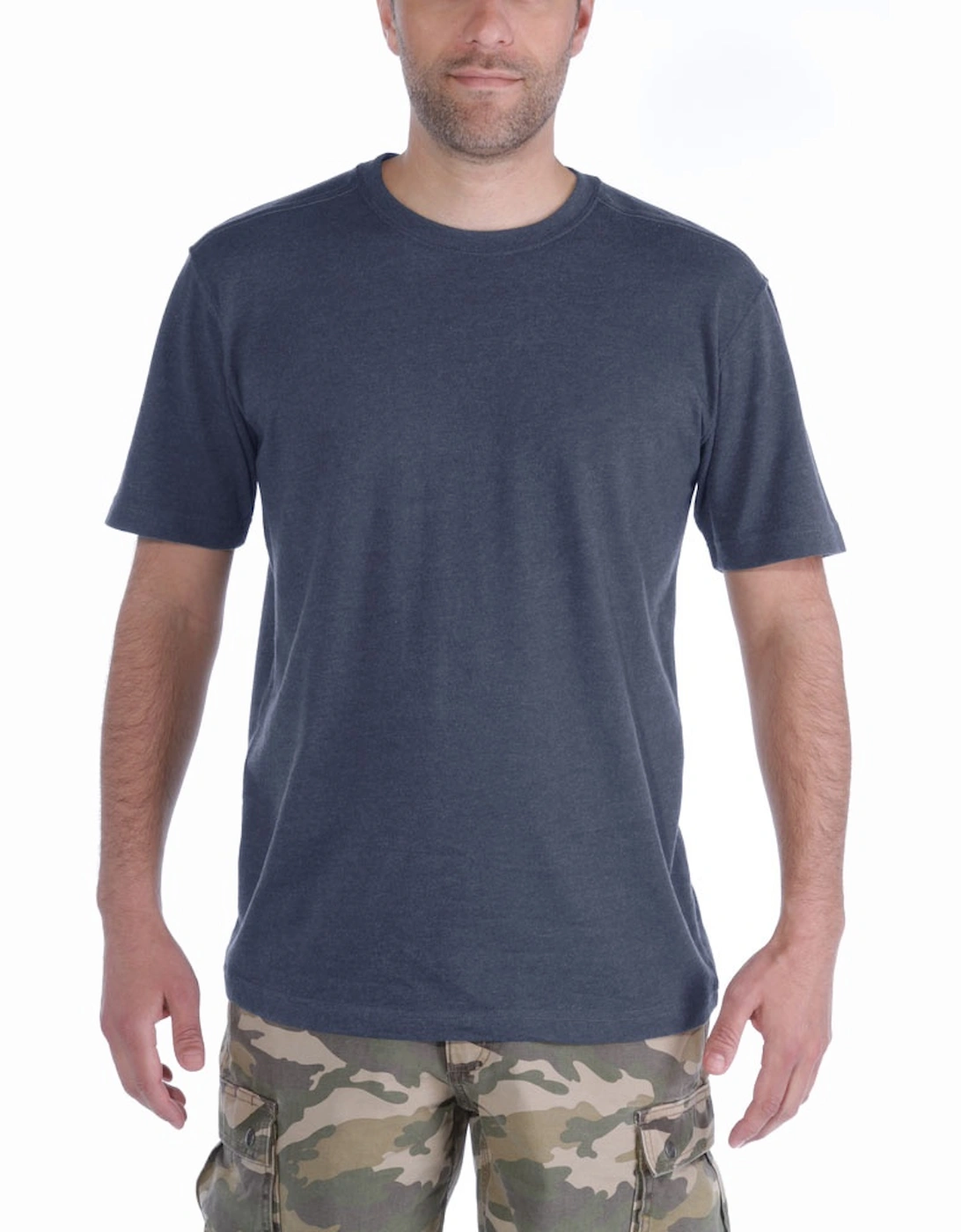 Carhartt Mens Maddock Plain Short Sleeve T-shirt, 2 of 1