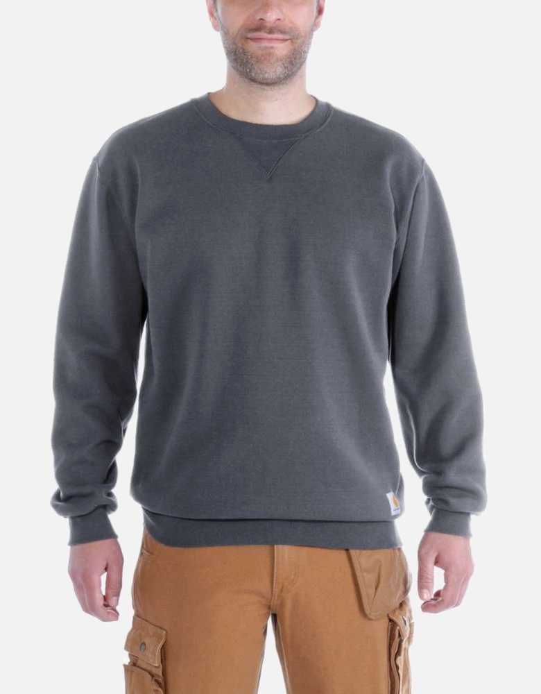 Carhartt Mens Midweight Cotton Polyester Crew Neck Sweatshirt Top