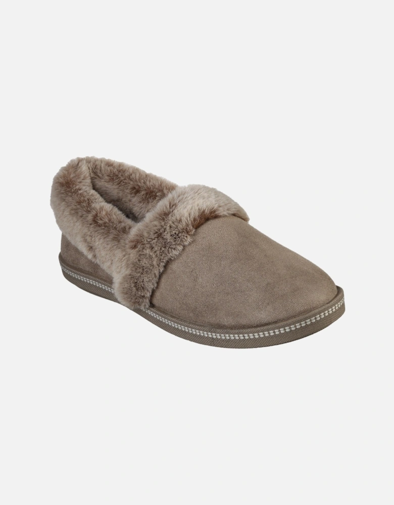 Womens Cozy Campfire-Team Toasty Fur Lined Slippers