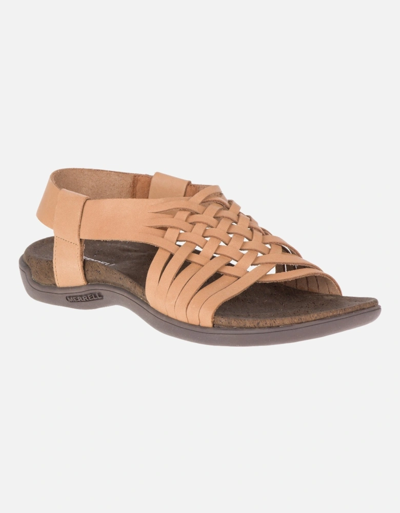 Womens District Mahana Backstrap Leather Sandals