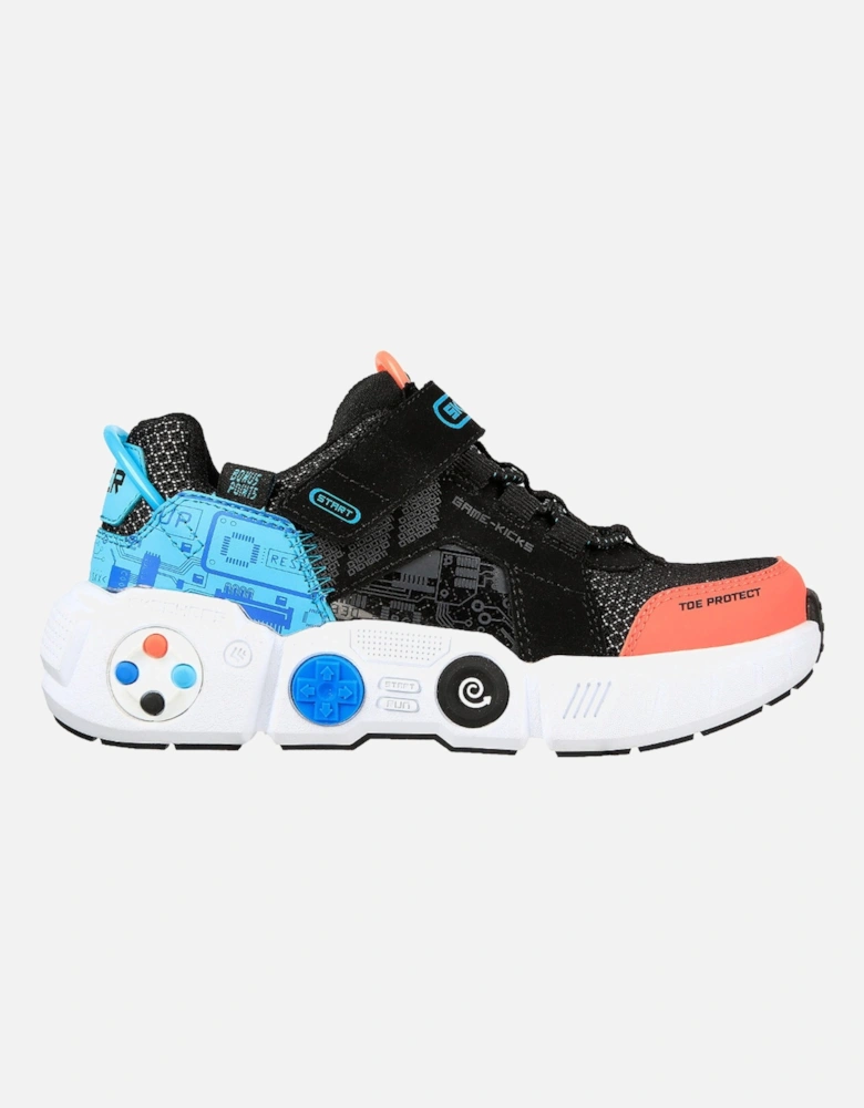 Boys Gametronix Mempry Foam Trainers Shoes