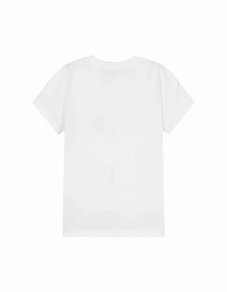 Girls Milano Diamante T-Shirt White