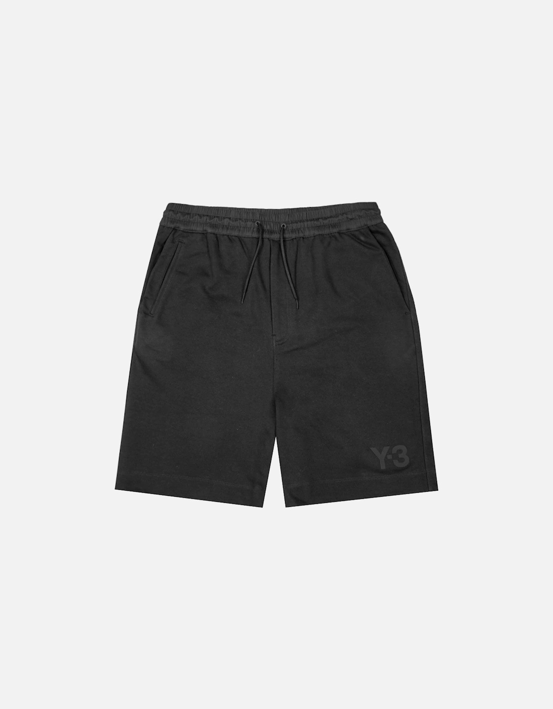 Y-3 Mens Plain Shorts Black, 4 of 3