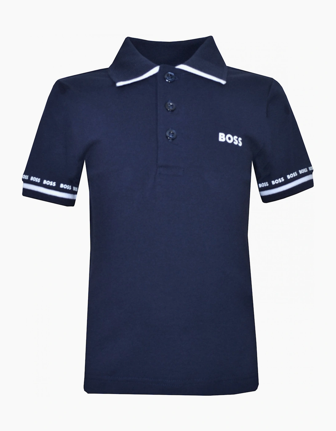 Hugo Boss Boy's Navy Slim fit Polo Shirt - Size: 5 years