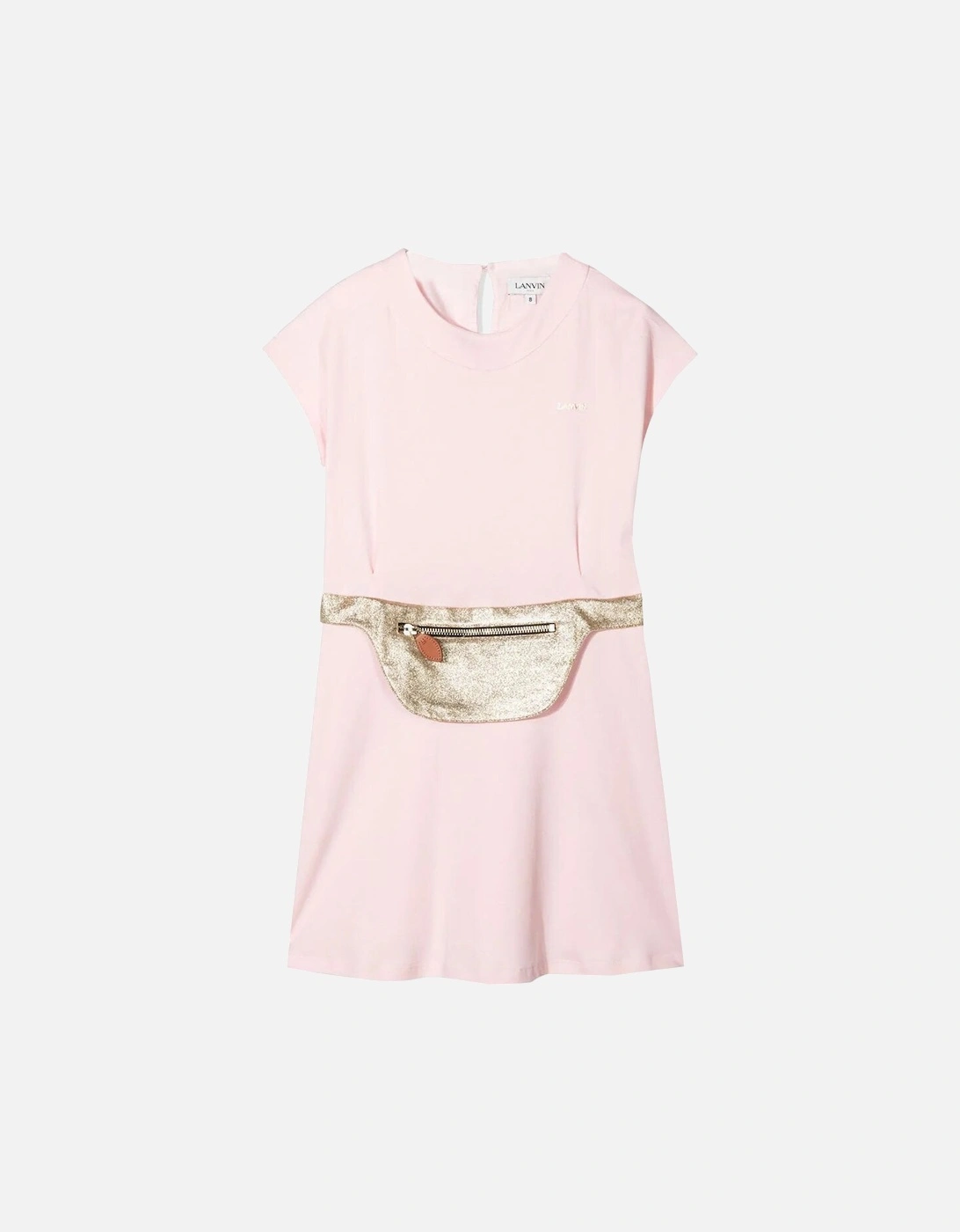 Girls Pouch Dress Pink, 3 of 2