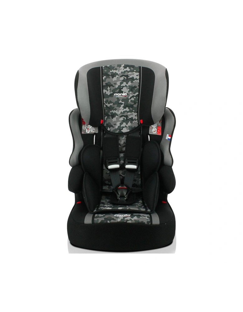 Beline Camo Stone Group 123 High Back Booster (9 months - 12 years)