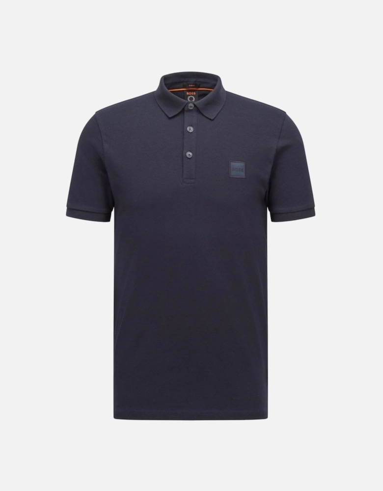 Men's Passenger Slim Fit Dark Blue Polo Shirt