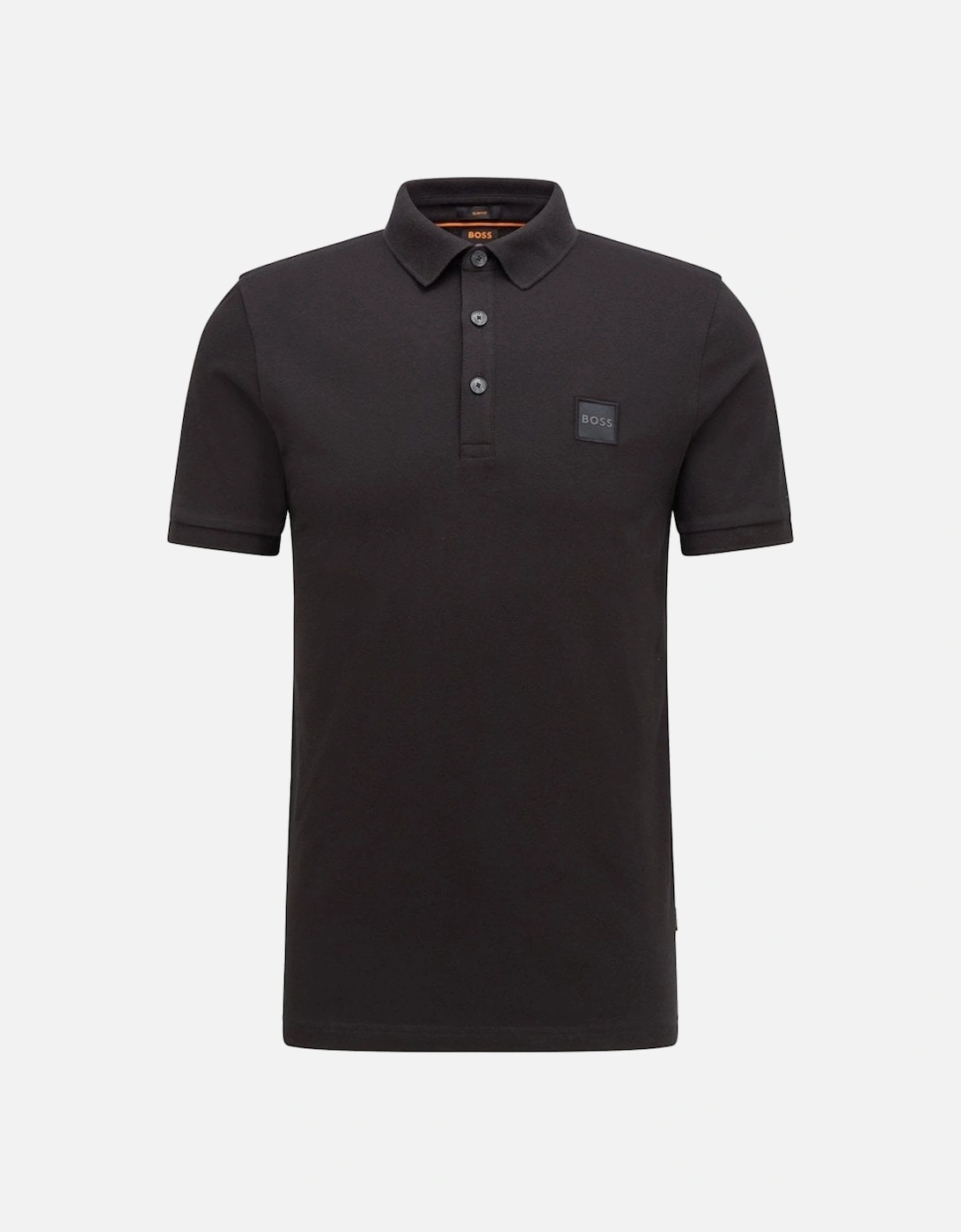 Men's Black Passenger Slim Fit Polo Shirt, 2 of 1