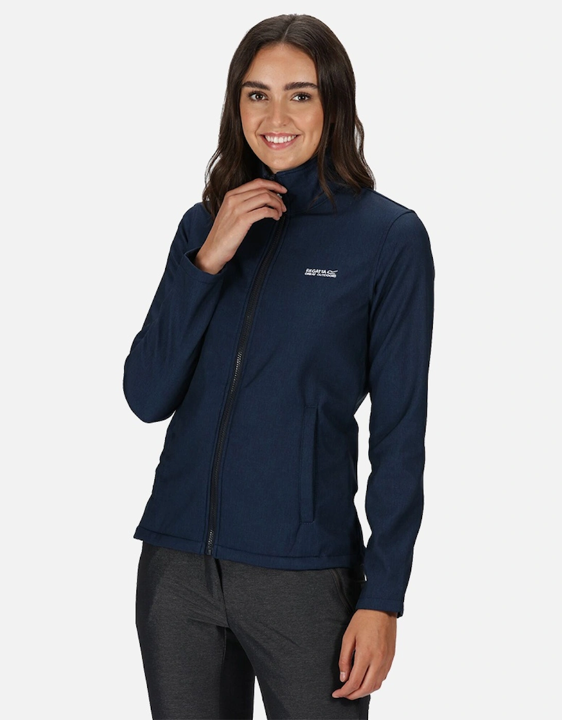 Womens Connie V Wind Resistant Softshell Jacket, 5 of 4