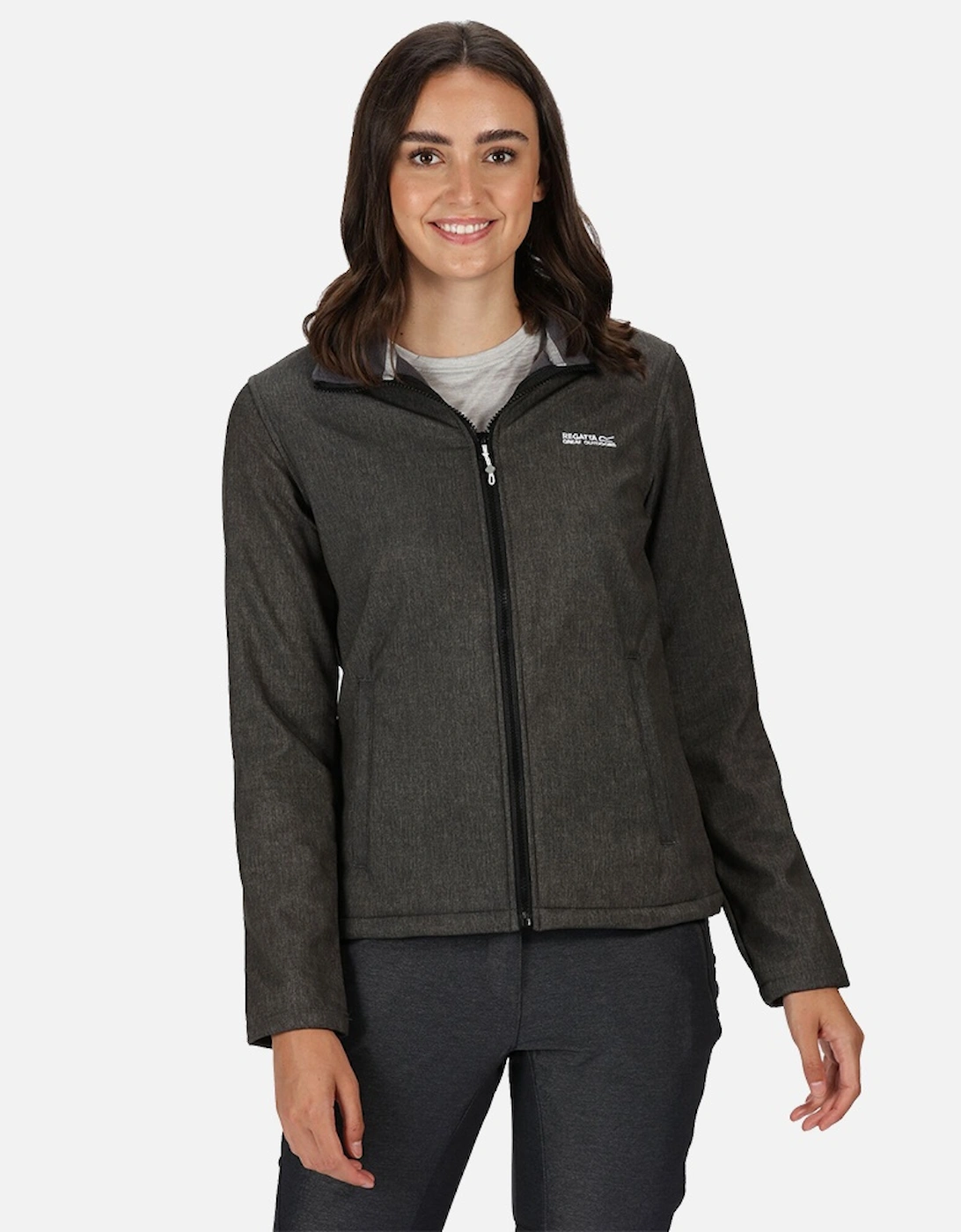 Regatta Women's Black Connie V Wind Resistant Softshell Jacket - - : Size 10