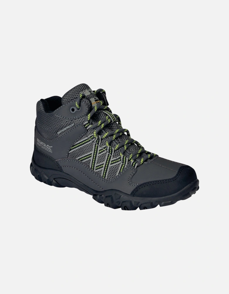 Boys Edgepoint Mid Polyester Walking Boots