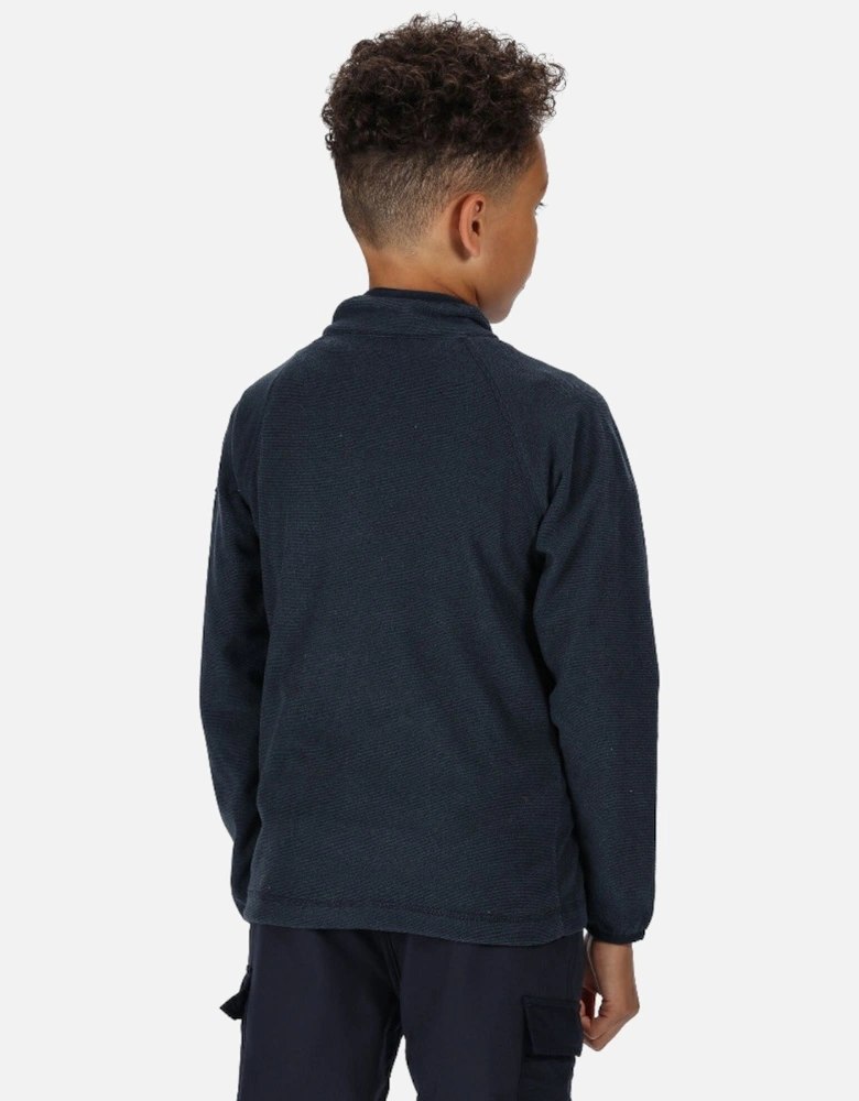 Boys & Girls Loco Zip Neck Stretch Fit Micro Fleece Jacket Top