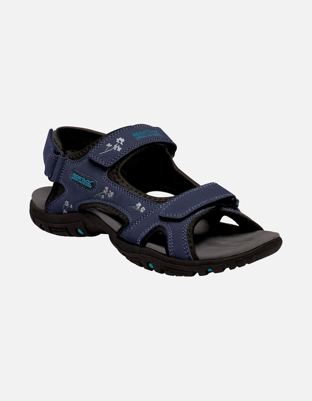 Women's Regatta Womens Lady Haris Lightweight Summer Walking Sandals - Navy - Size: 3