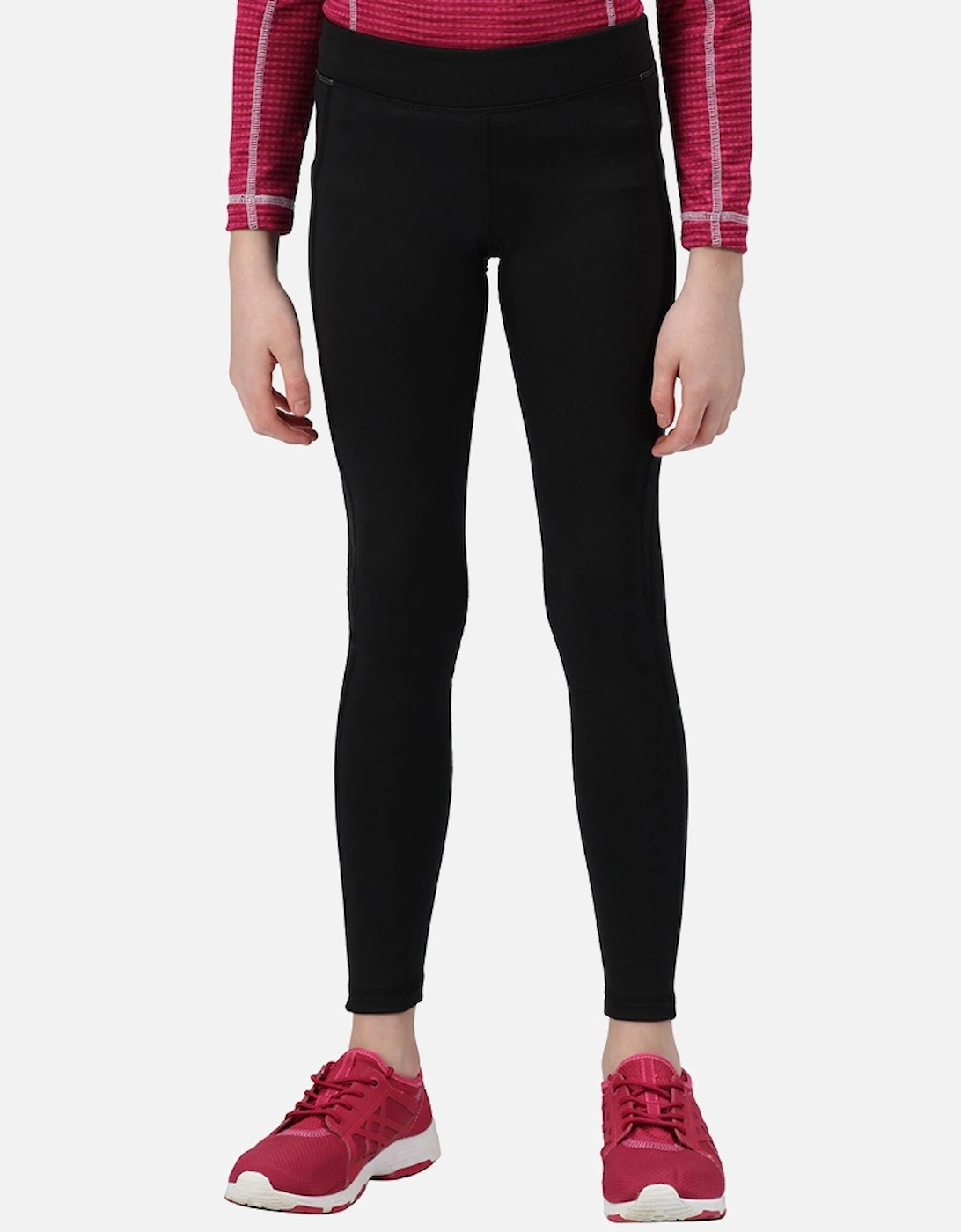 Girls Barlia Winter Wicking Reflective Leggings, 5 of 4