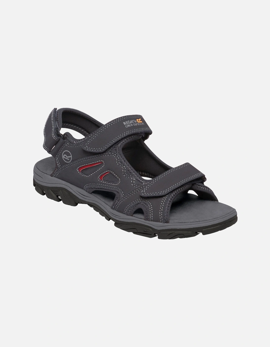 Mens Holcombe Vent Lightweight Open Walking Sandals, 2 of 1