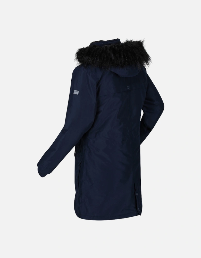 Womens Samiyah Waterproof Hooded Parka Jacket Coat