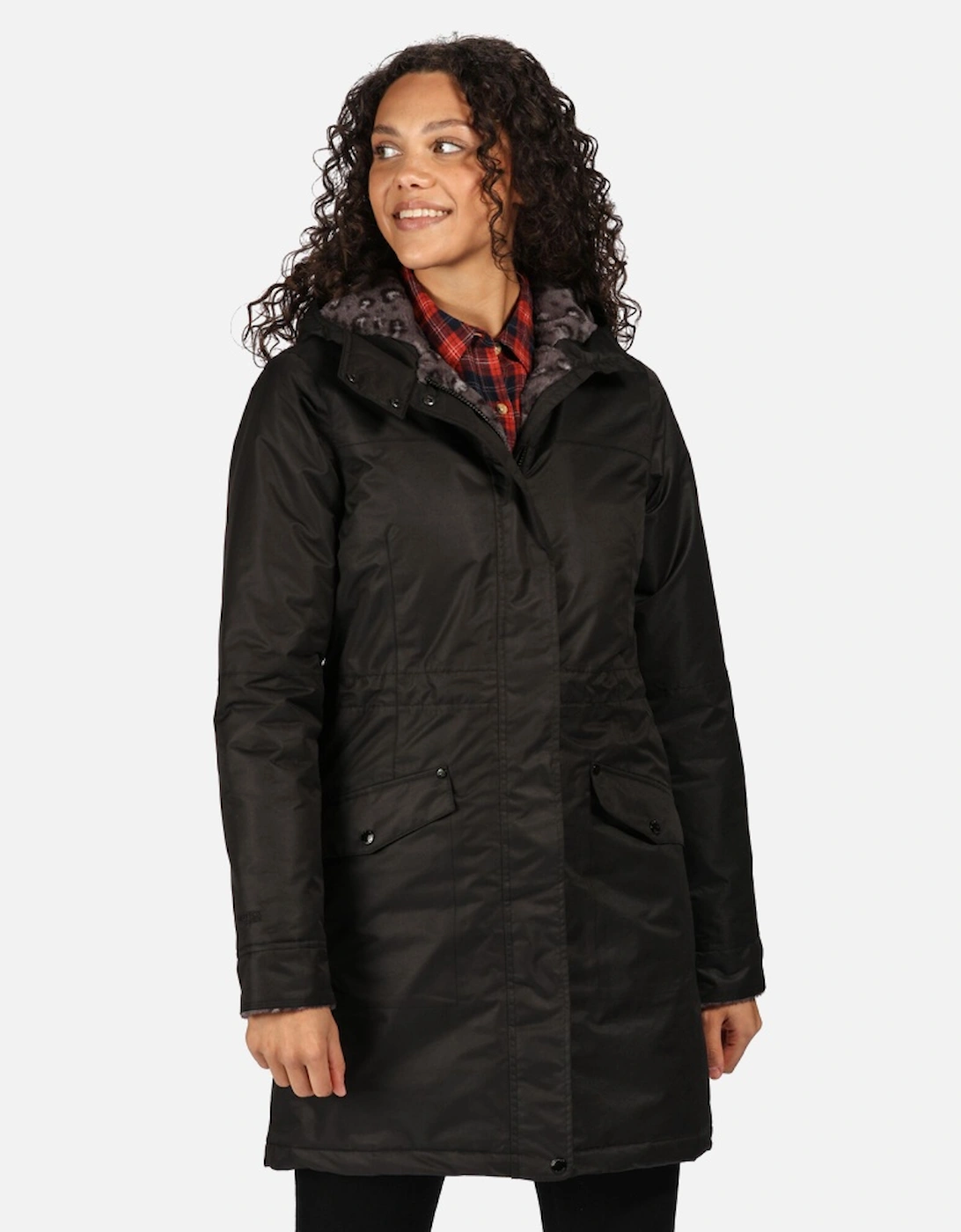 Womens Rimona Waterproof Insulated Parka Coat Jacket, 9 of 8