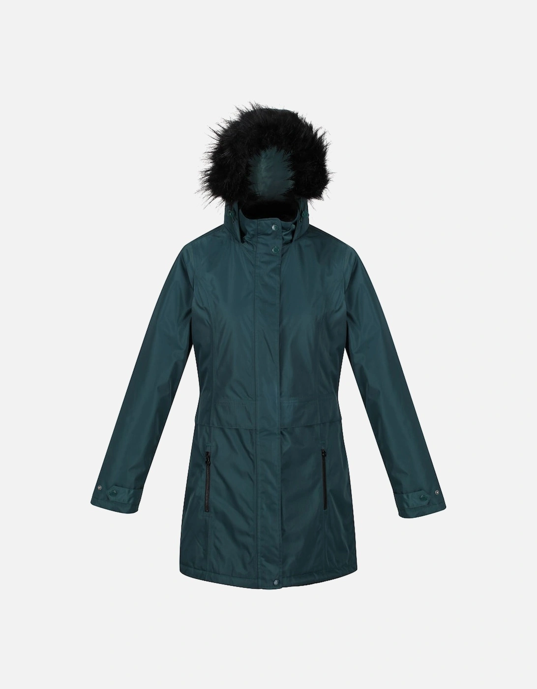 Womens Lexis Waterproof Insulated Parka Coat Jacket, 3 of 2