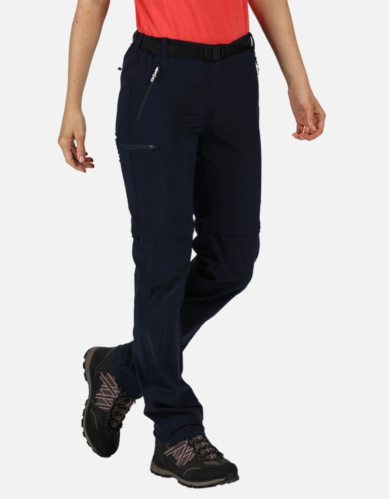 Womens Xert Zip Off III Stretchy Walking Trousers