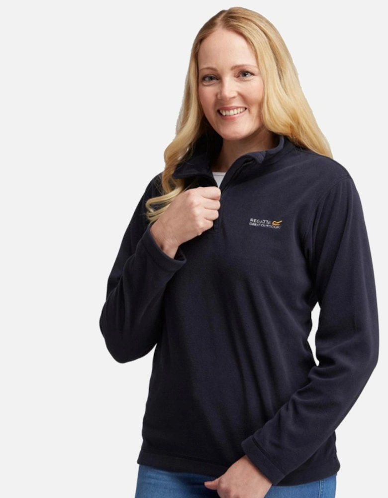 Womens Sweethart Soft Half Zip Walking Fleece Jacket