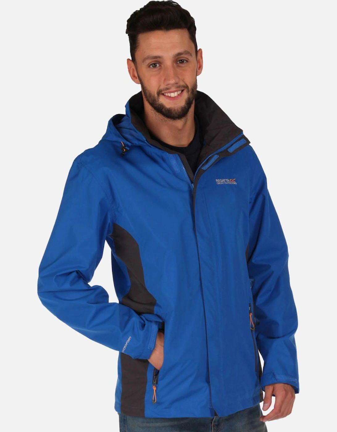 Mens Matt Lightweight Waterproof Shell Jacket, 5 of 4