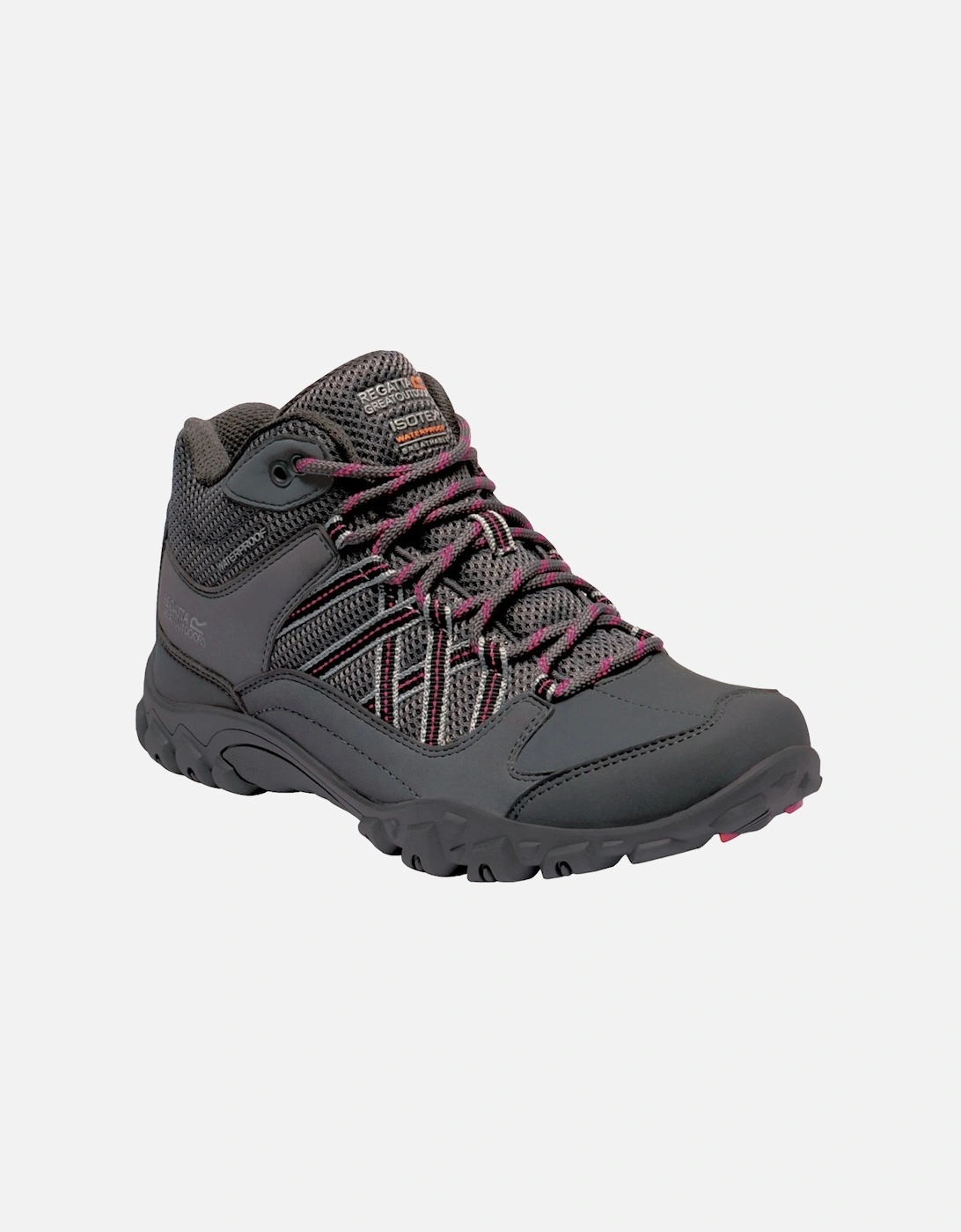 Womens Edgepoint Waterproof Fabric Walking Boots, 2 of 1