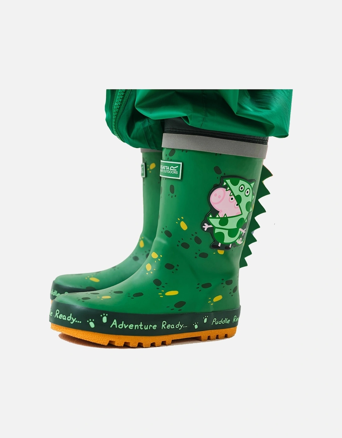 Boys & Girls Peppa Pig Puddle Wellington Boots, 3 of 2