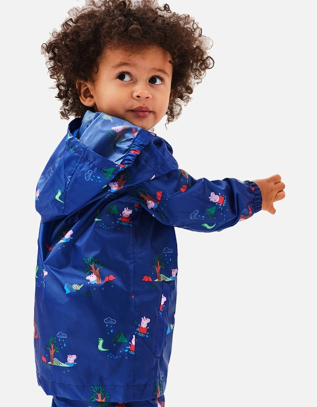 Boys & Girls Peppa Pack It Waterproof Jacket, 4 of 3