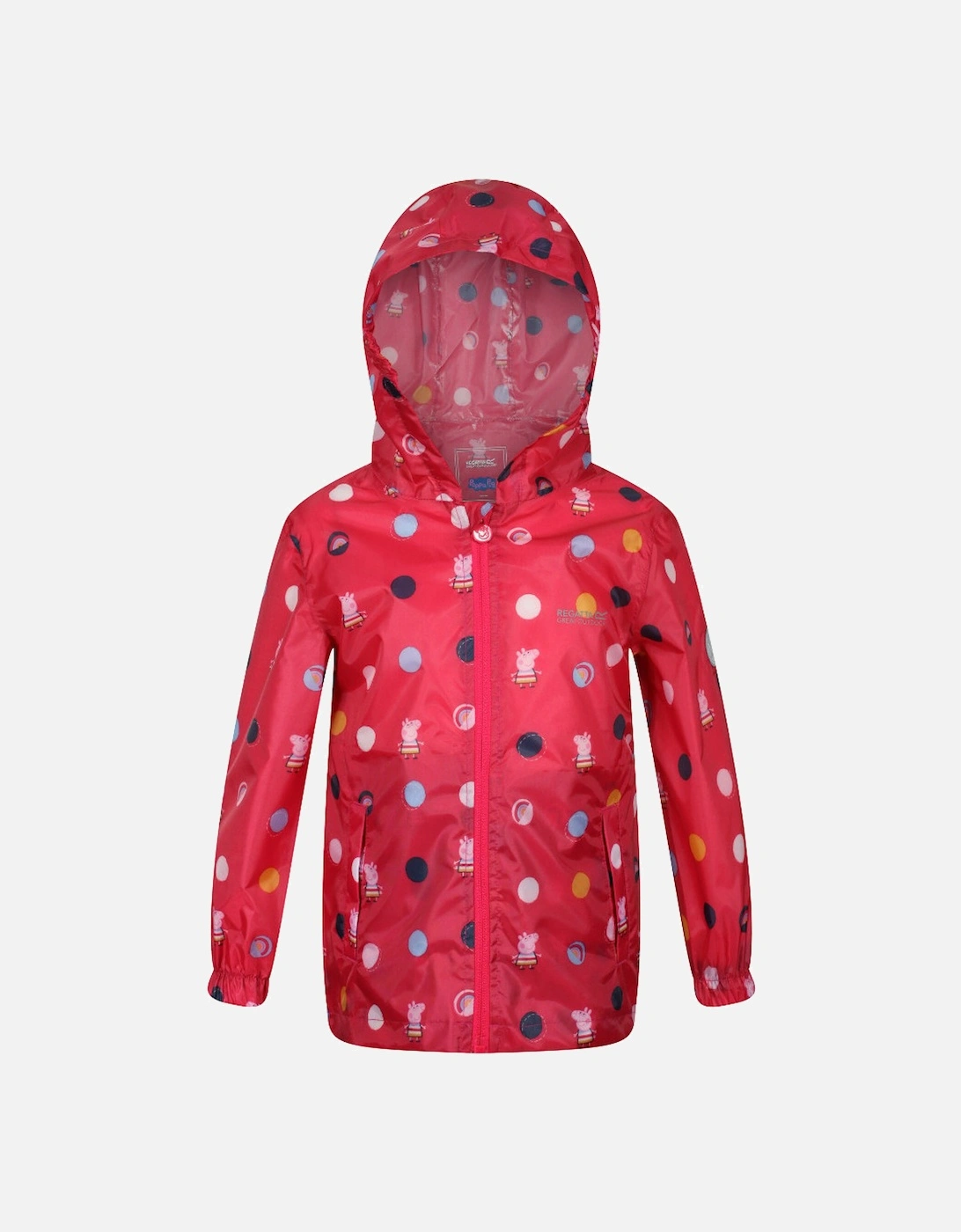 Boys & Girls Peppa Pack It Waterproof Jacket