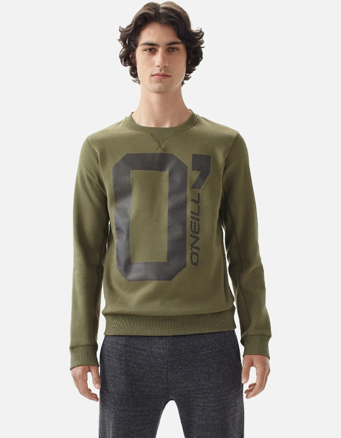 Mens O' Slim Fit Warm Graphic Sweatershirt Jumper, 5 of 4