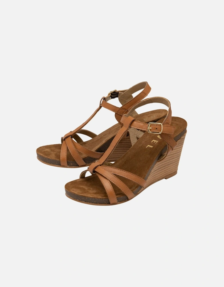 Anya Womens Wedge Sandals