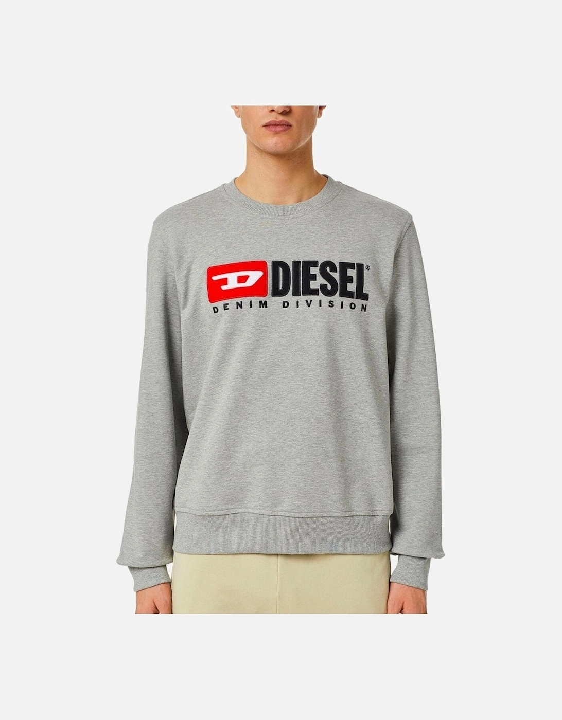 S-Ginn-Div Division Sweatshirt Grey Marl