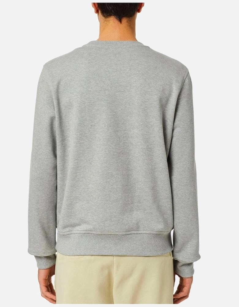 S-Ginn-Div Division Sweatshirt Grey Marl