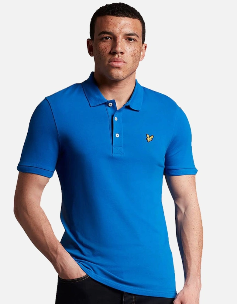 Lyle & Scott Mens Plain Organic Cotton Polo Shirt