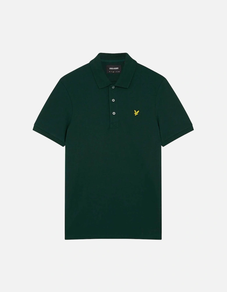 Lyle & Scott Mens Plain Organic Cotton Polo Shirt