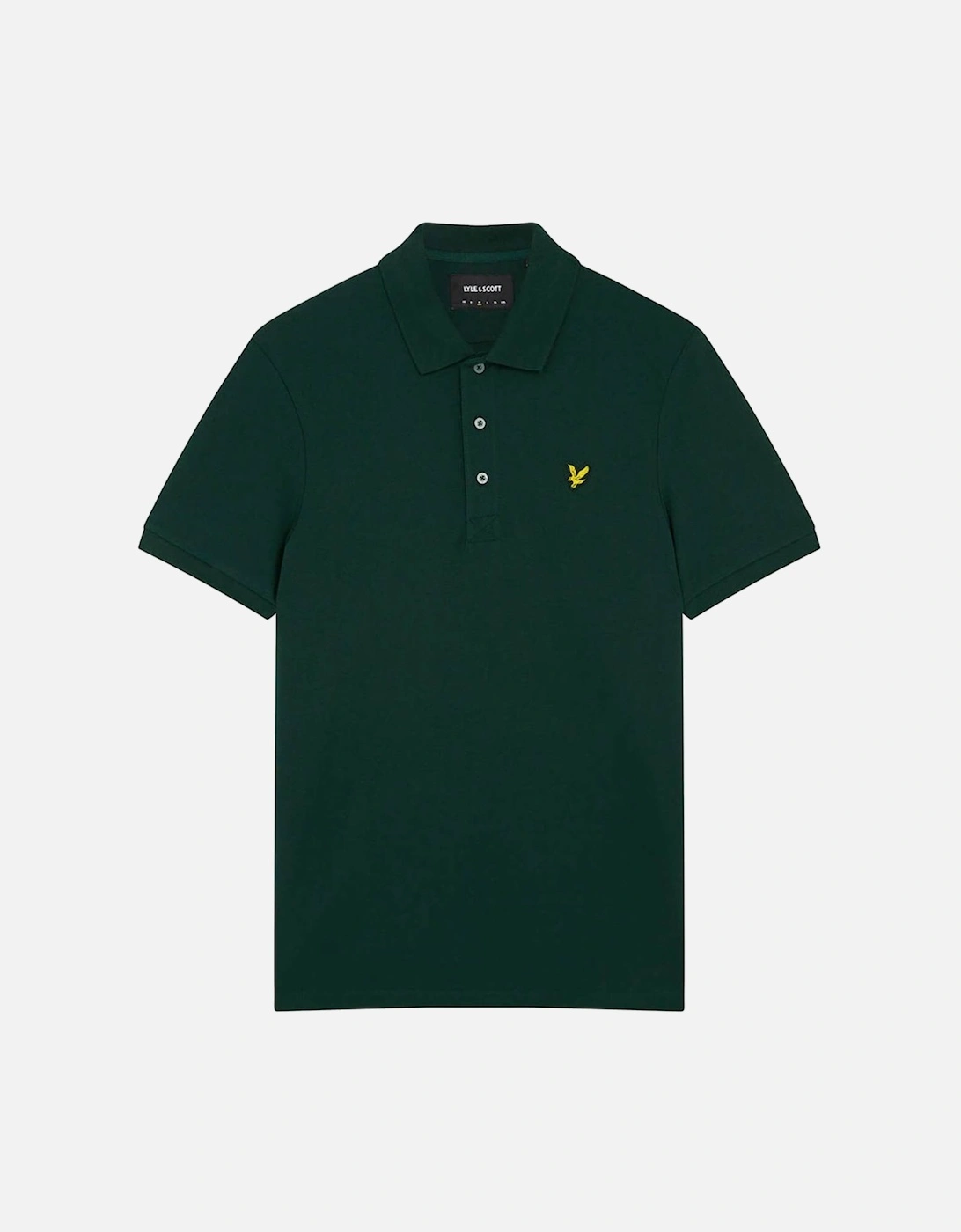 Lyle & Scott Mens Plain Organic Cotton Polo Shirt