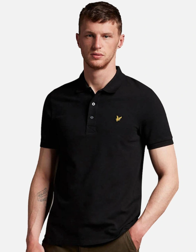 Lyle & Scott Mens Plain Organic Cotton Polo Shirt