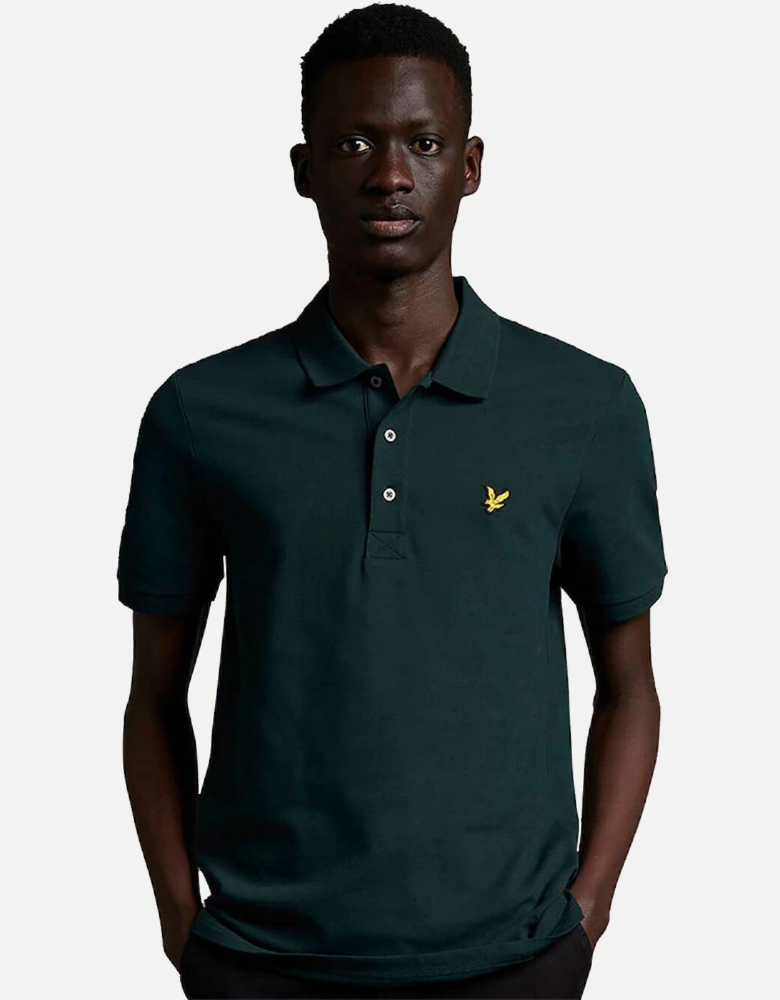 Lyle & Scott Mens Plain Organic Cotton Polo Shirt, 5 of 4