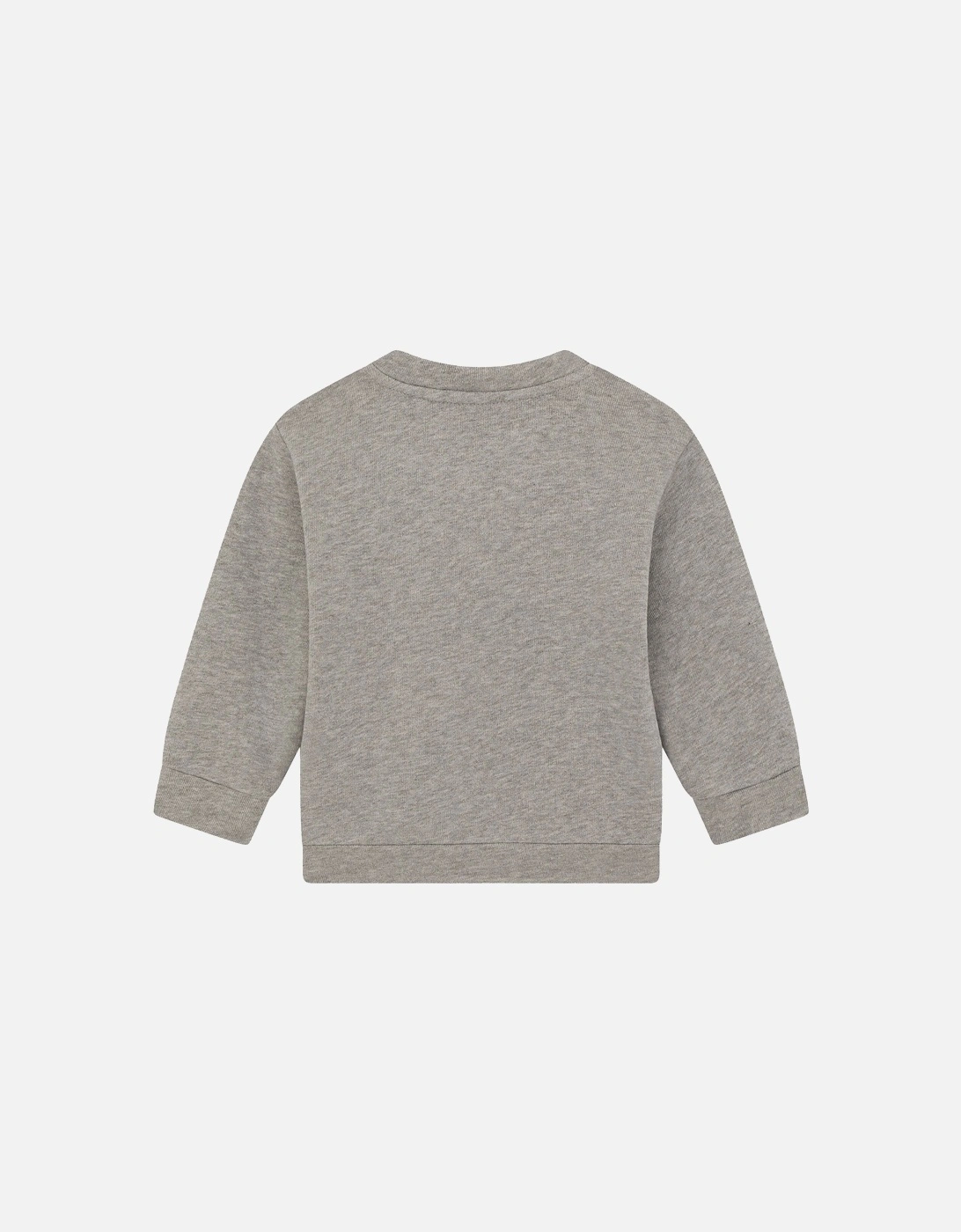 Baby Boys Animalier Leopard Sweater Grey