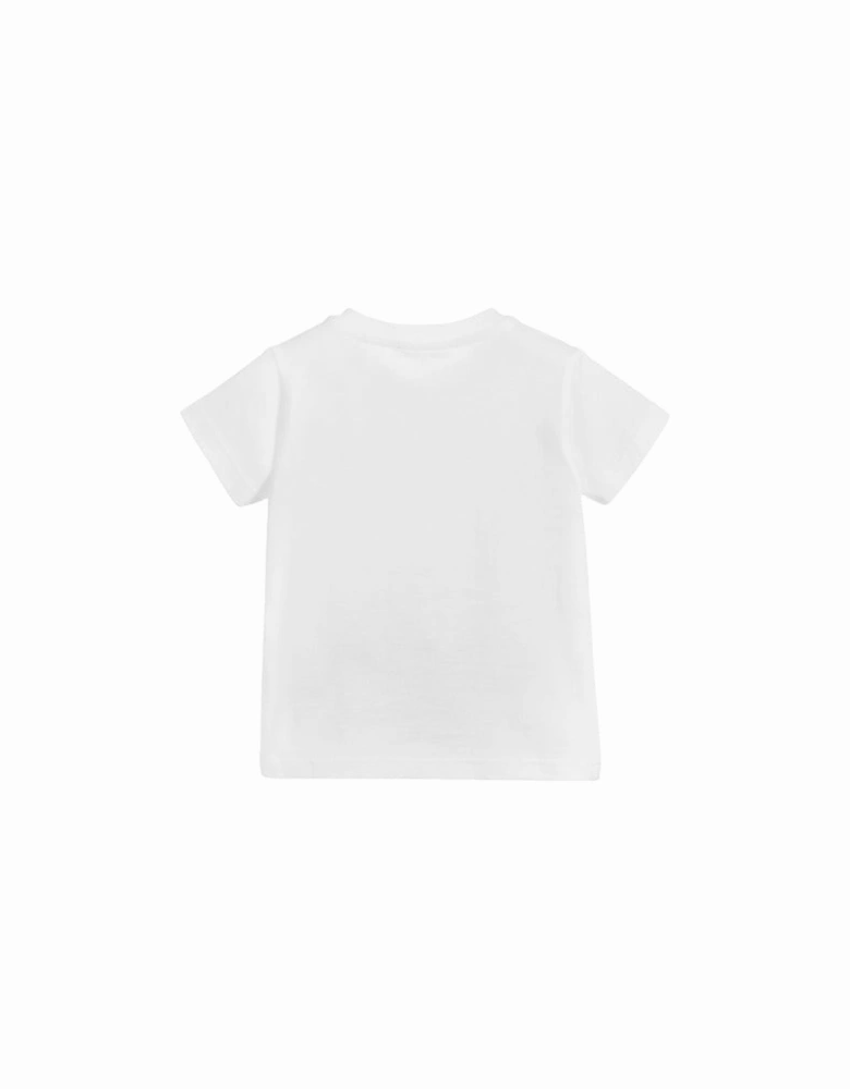 Unisex Baby Logo T-Shirt White