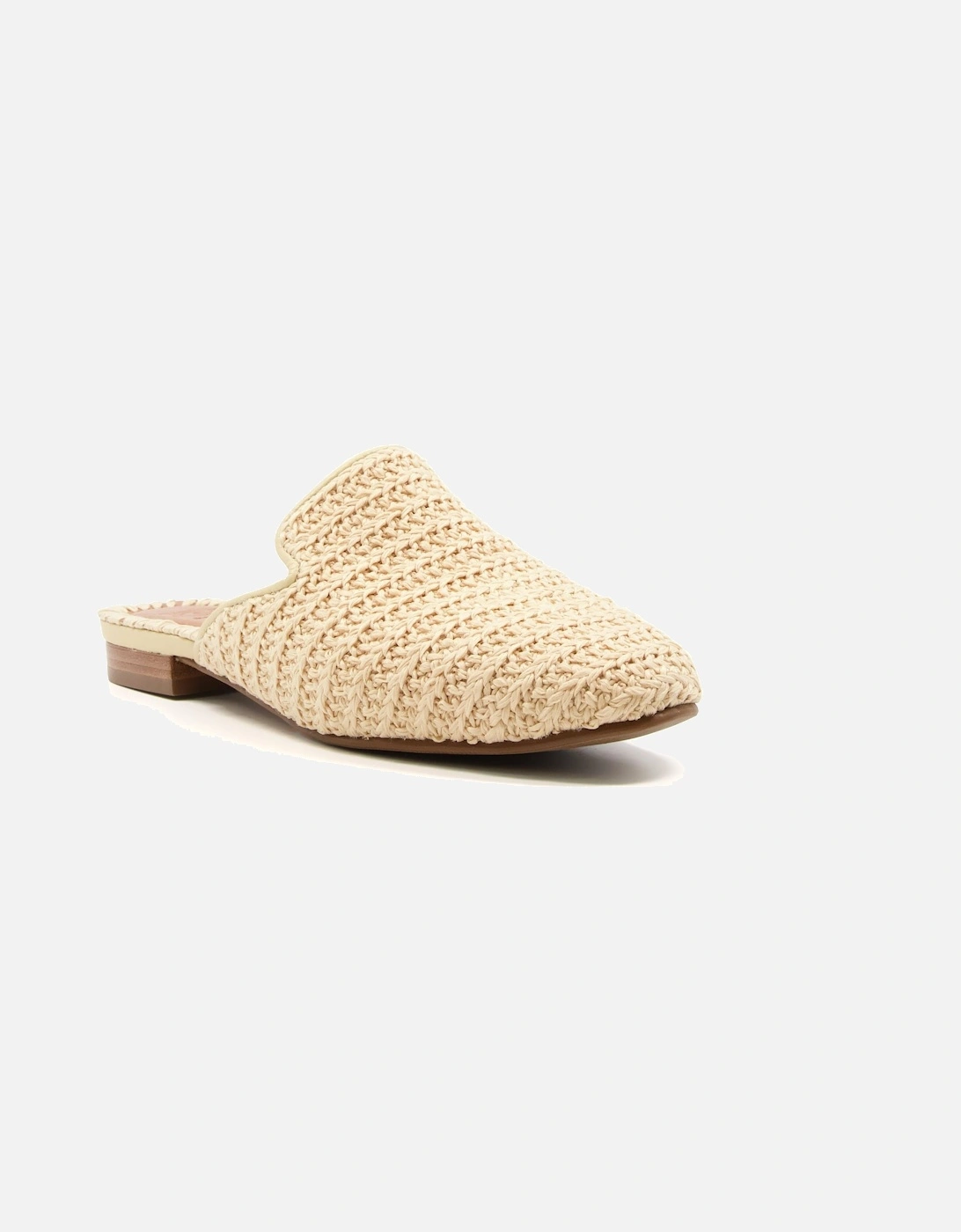 Ladies Grecian - Woven Flat Mules, 7 of 6