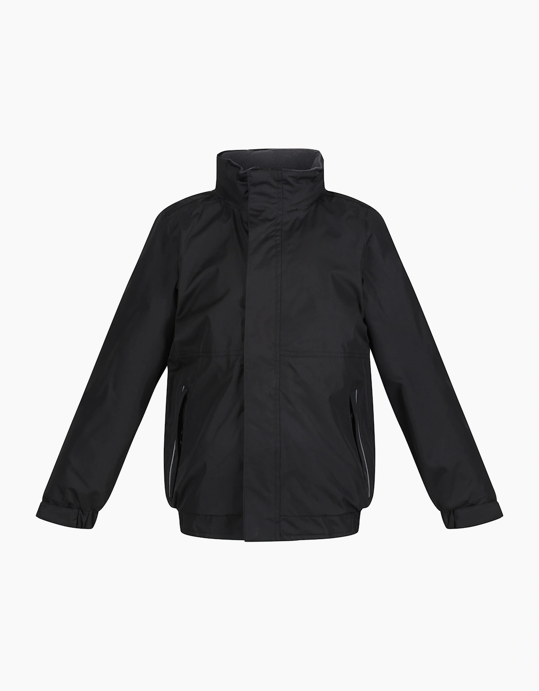 Regatta Unisex Black Thermoguard Fleece Lined Dover Jacket (Windproof & Waterproof)  11 Years/12 Years Size 11-12 Kids