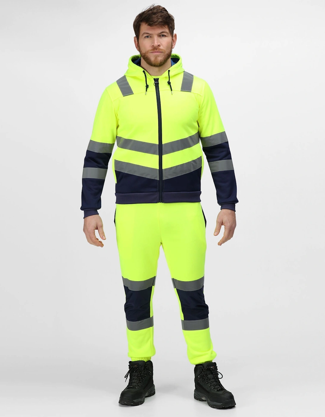 Mens Pro Hi-Vis Full Zip Jacket