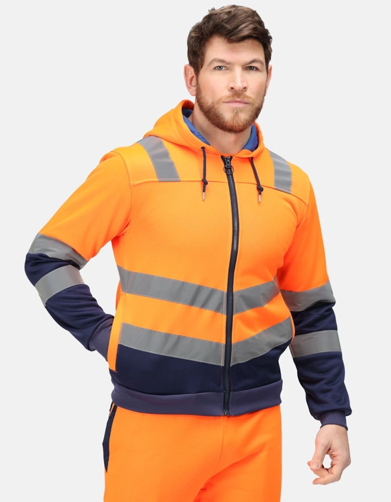 Mens Pro Hi-Vis Full Zip Jacket