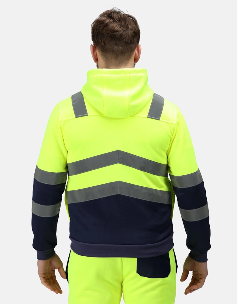 Mens Pro Hi-Vis Full Zip Jacket