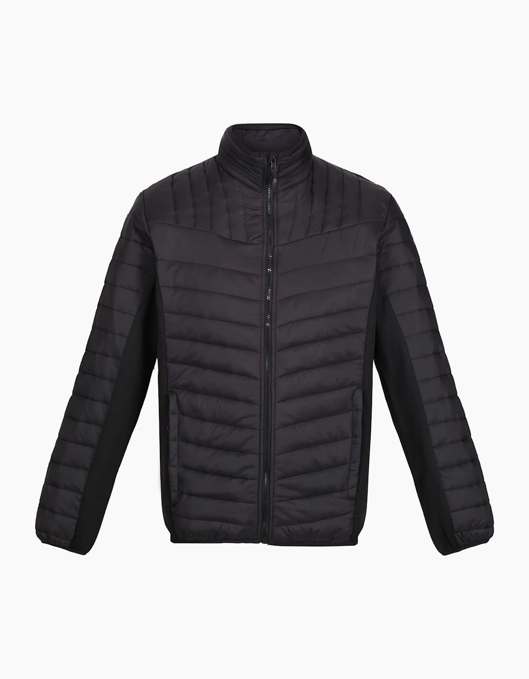 Regatta Men's Black Tourer Hybrid Padded Jacket - Size: 38/Regular