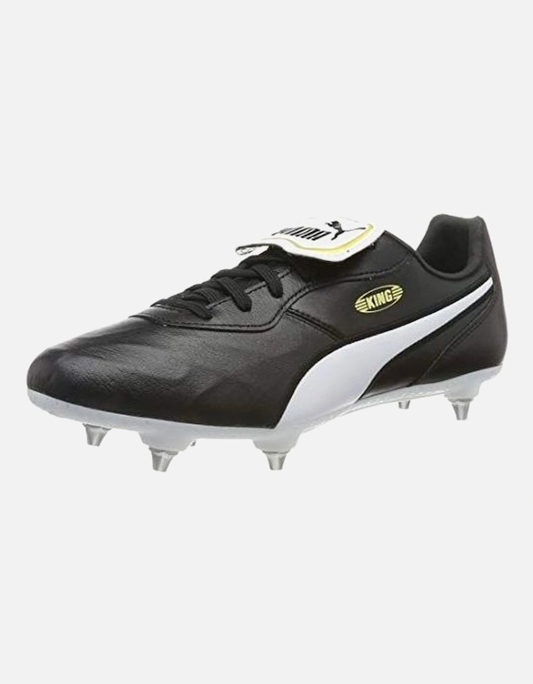 Mens King Top Leather Football Boots, 6 of 5