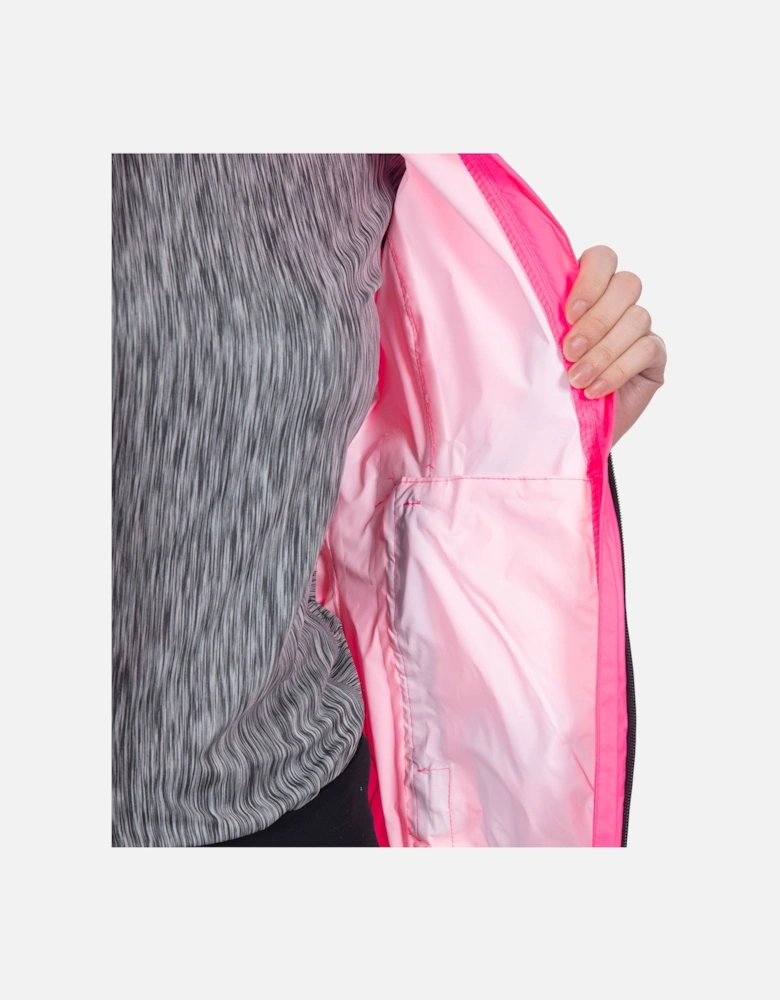 Womens/Ladies Beaming Packaway Hi-Vis Jacket