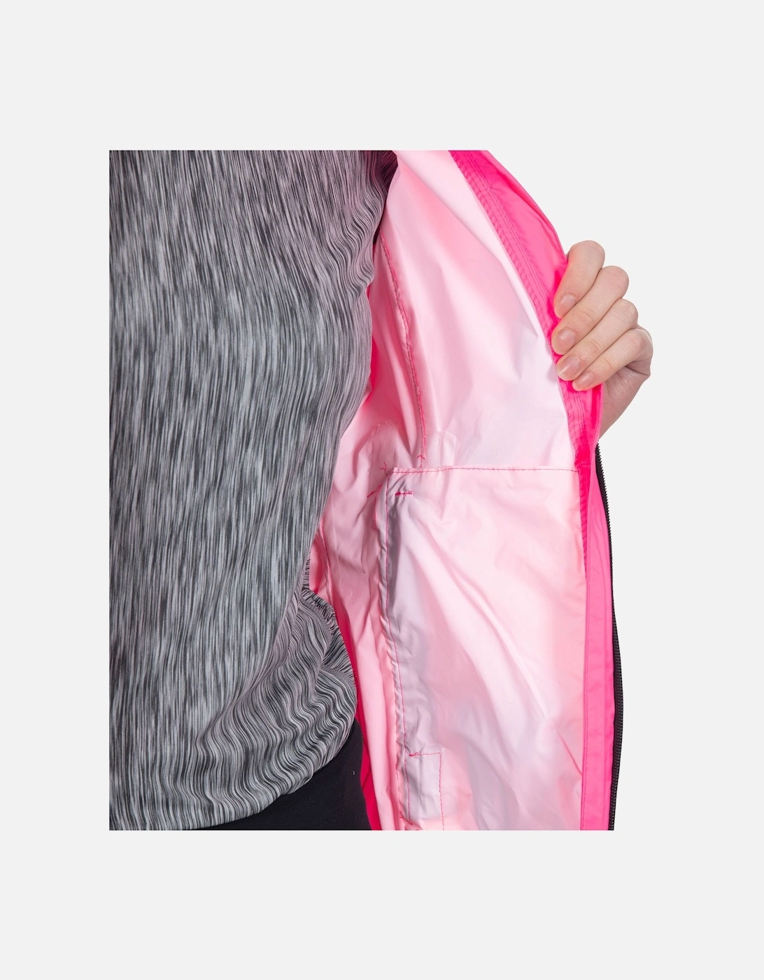 Womens/Ladies Beaming Packaway Hi-Vis Jacket